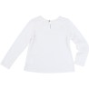 CHLOÉ - T-shirt manches longues blanc