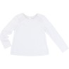 CHLOÉ - T-shirt manches longues blanc