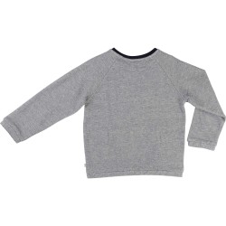 CARREMENT BEAU - Sweat bleu marine chiné