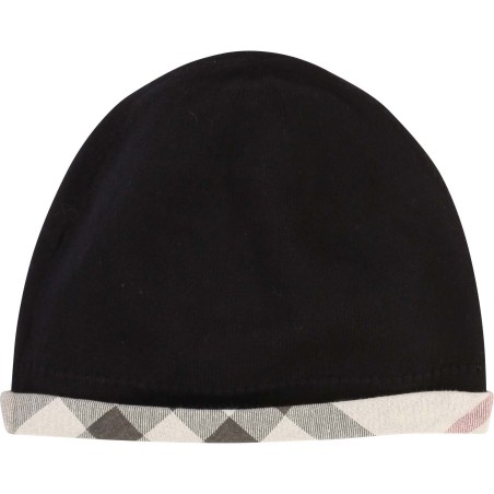 BURBERRY - Bonnet noir