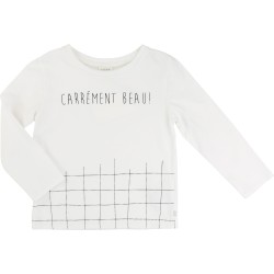 CARREMENT BEAU - T-shirt manches longue blanc