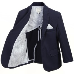 CARREMENT BEAU - Veste de costume bleue indigo