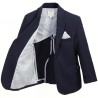 CARREMENT BEAU - Veste de costume bleue indigo