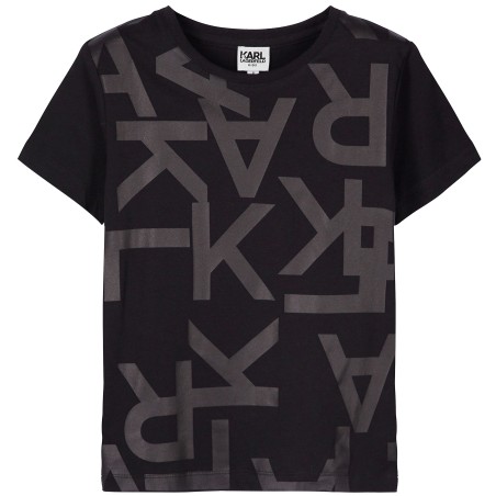 KARL LAGERFELD - T-shirt noir