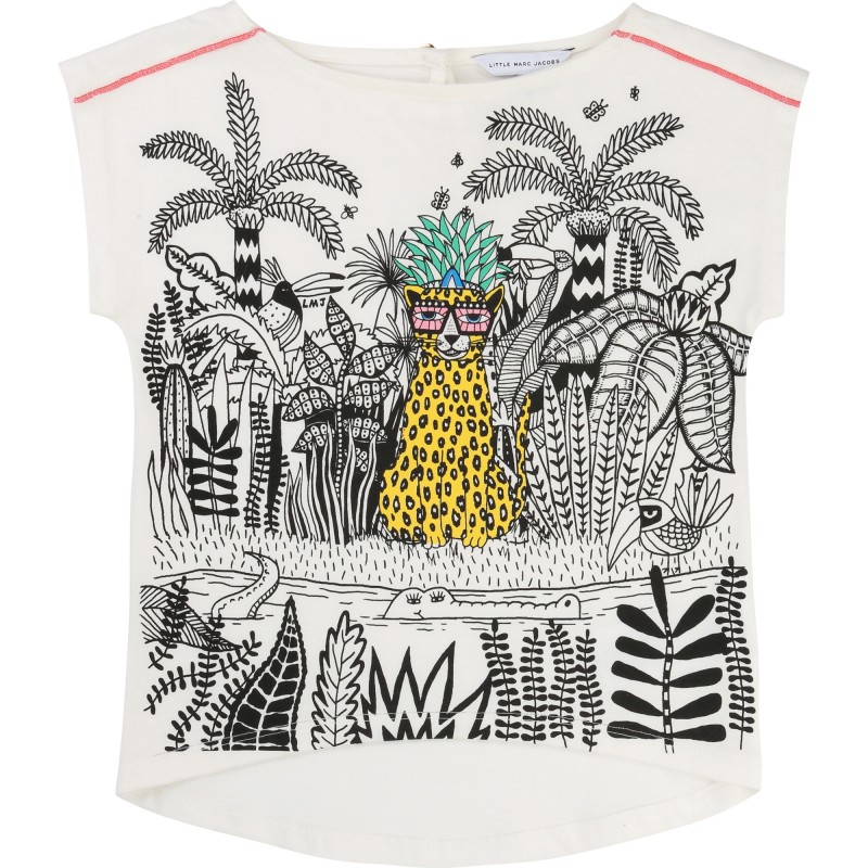 LITTLE MARC JACOBS - T-shirt blanc