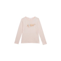 CHLOÉ - T-shirt imprimé plume