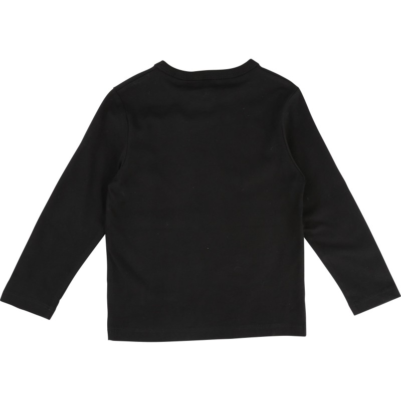 LITTLE MARC JACOBS - T-shirt manches longues noir