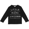 LITTLE MARC JACOBS - T-shirt manches longues noir